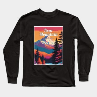 Bear Mountain ski california usa Long Sleeve T-Shirt